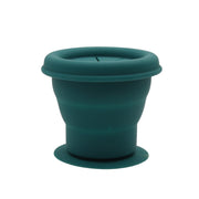Biomom Silicone Collapsible Suction Snack Cup (5 Colors) - Pupsik Singapore