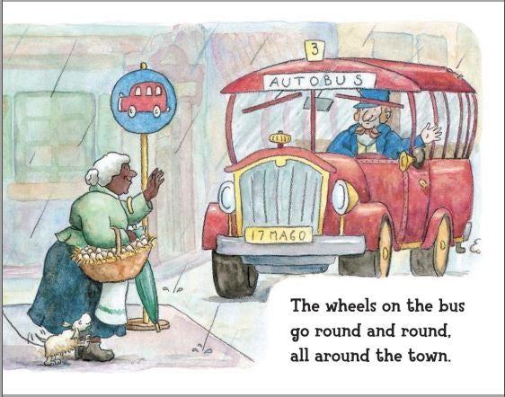 Wheels on the Bus Board Book