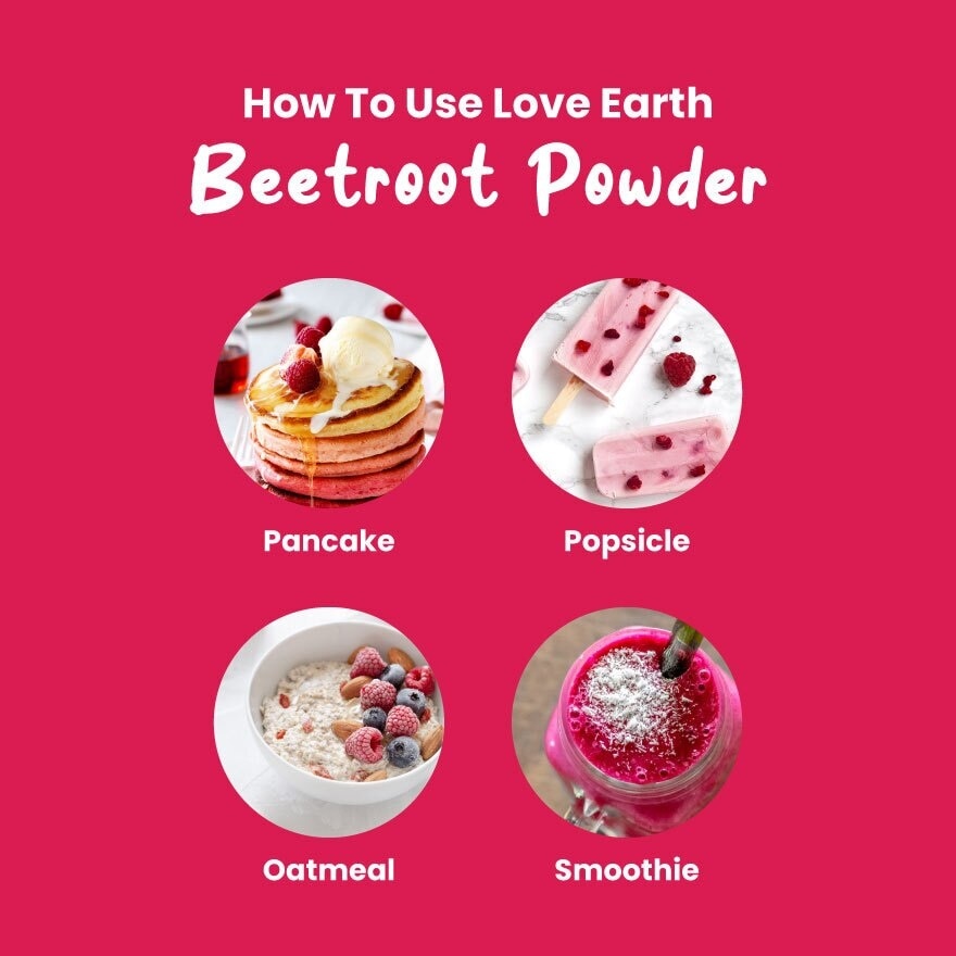Love Earth Organic Beetroot Baby Powder, 40g (Exp 05/27)