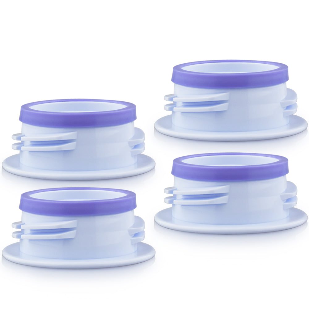Maymom 3rd Gen Thread Changer Bottle Adaptor - Wide to Narrow Neck, 4pcs