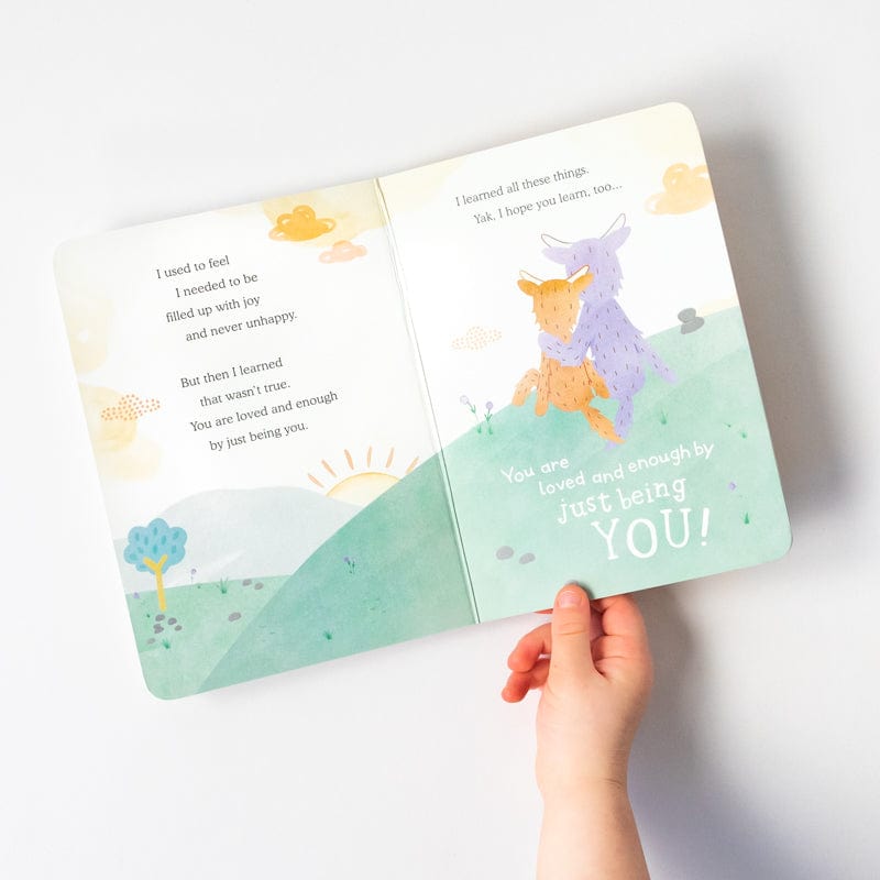 Slumberkins Yak, You are Good Enough Board Book (Self-Acceptance)