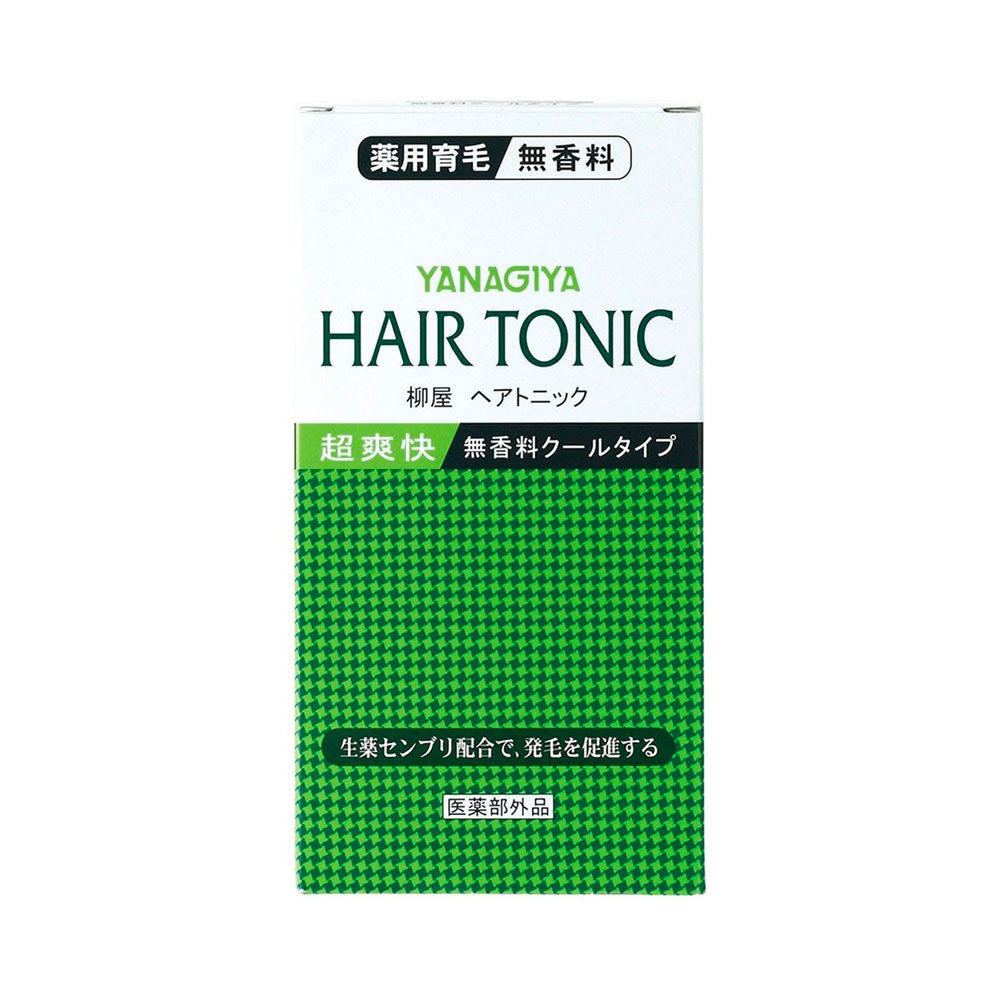 Yanagiya Hair Growth Tonic, 240ml - Fragrance-Free