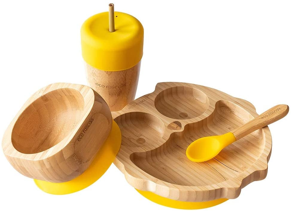 Eco Rascals Owl Tableware Gift Set (6 Colors)