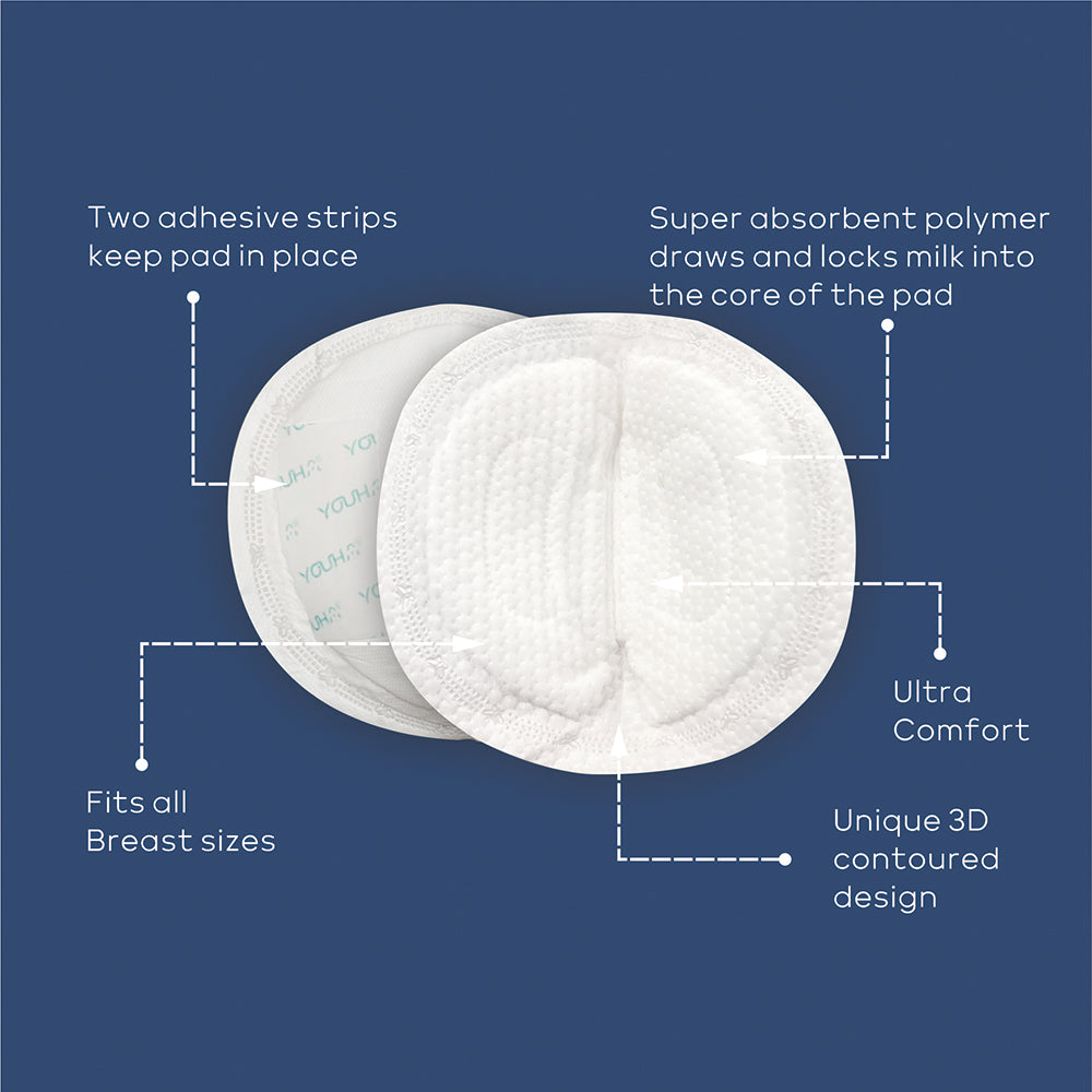 Youha Disposable Nursing Pads, 120 pcs
