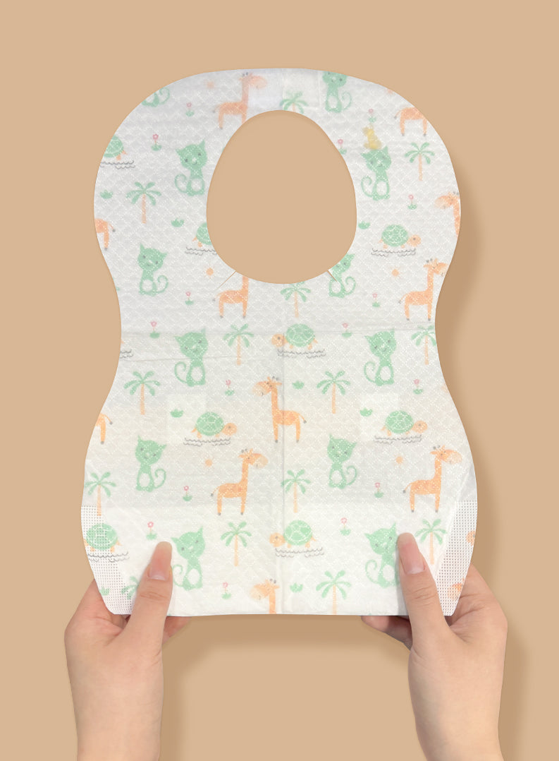 Youha Disposable Bibs, 20pcs (3 Designs)