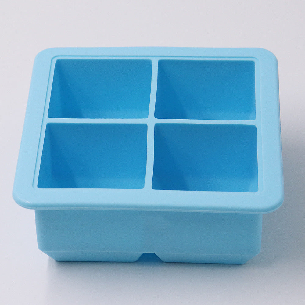 Biomom Pop N Go Silicone Food Portion Freezer Tray with Lid, 4 x 120ml (8 Colors) - Pupsik Singapore