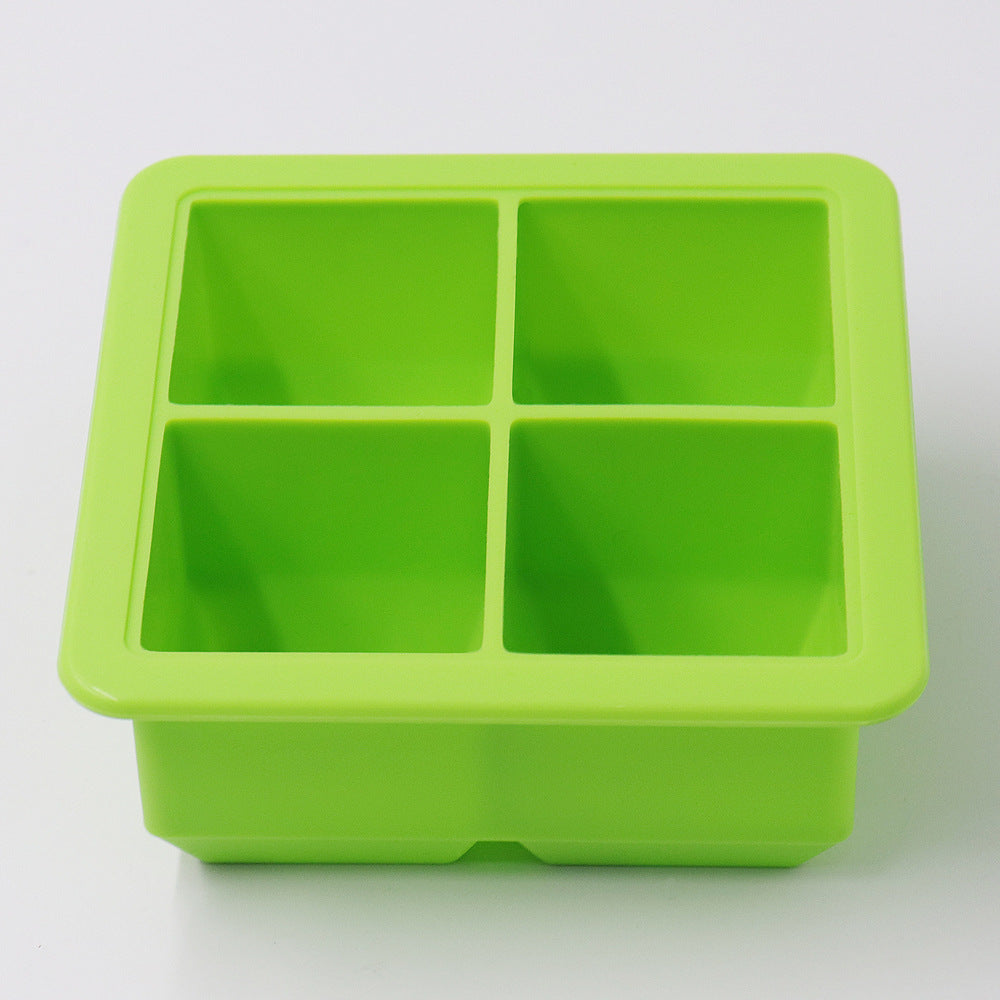 Biomom Pop N Go Silicone Food Portion Freezer Tray with Lid, 4 x 120ml (8 Colors) - Pupsik Singapore
