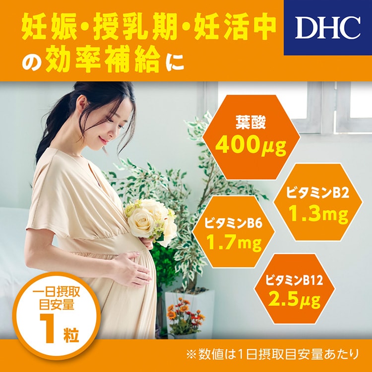 DHC Folic Acid Supplement, 60 Caps for 60 Days (Exp 02/27)