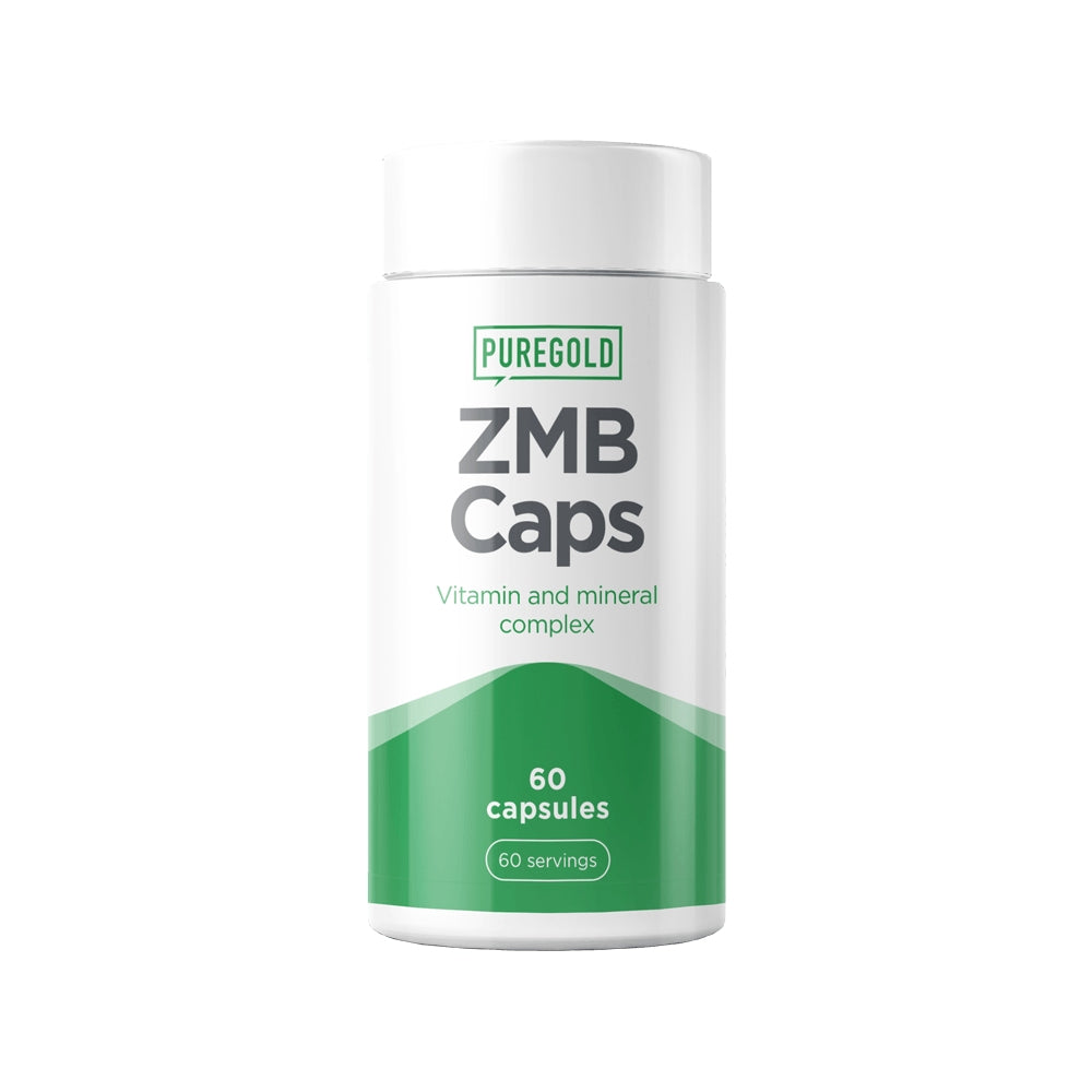 Pure Gold Protein ZMB Supplement, 60 Caps (Exp 05/26)