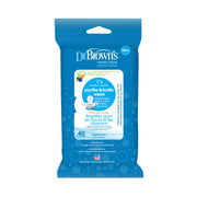 Dr. Brown's Pacifier & Bottle Healthy Wipes, 40pcs (Exp 07/28)