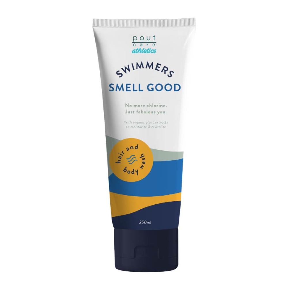 pout Care Swimmers Smell Good Hair & Body Wash, 250ml (Exp 06/28)